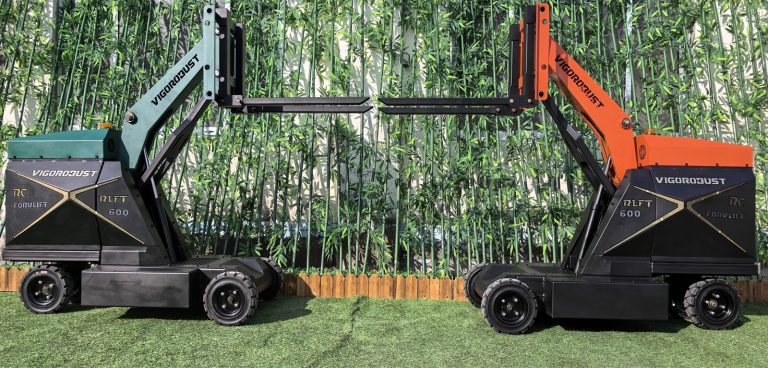 fjernkontroll nullutslipp gaffeltruck for butikker