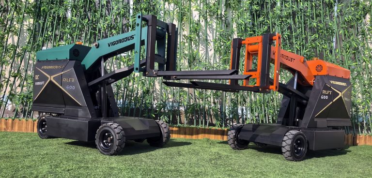 Vigorobust Machinery รถตักควบคุมวิทยุไร้สายไร้มลพิษ